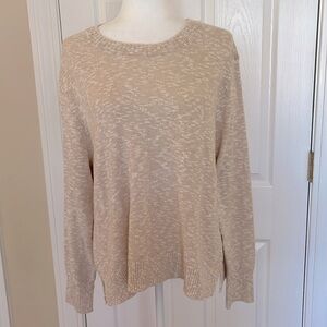 J. Crew Factory Marled Yarn Teddie Sweater